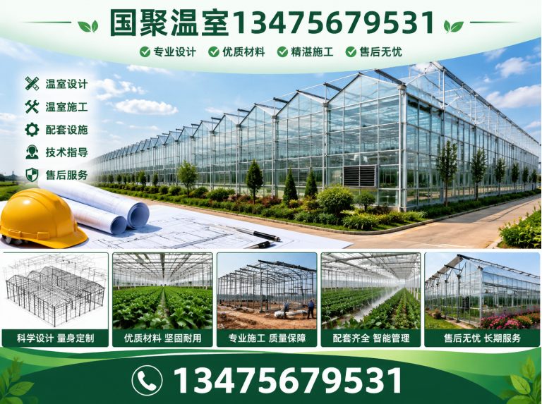 昌乐县农业温室工程展示图